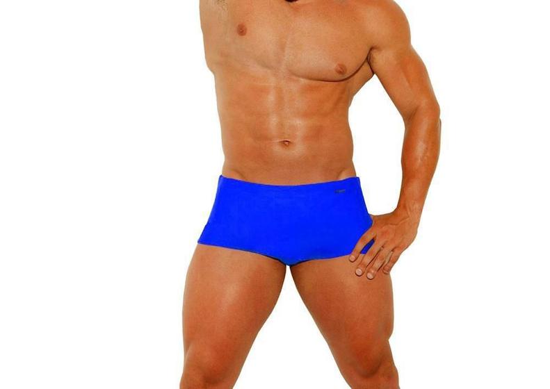 Imagem de Sunga Masculina Boxer Adulto Moda Praia Proteção Solar Uv50