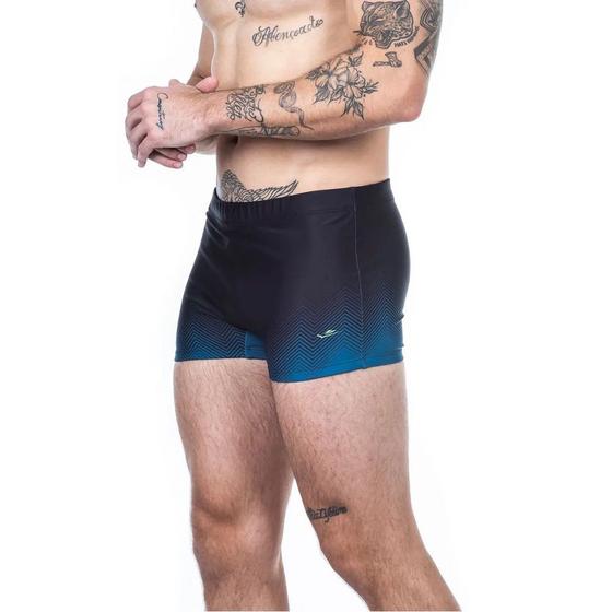 Imagem de Sunga shorts box elite proteção uv praia piscina anti-cloro