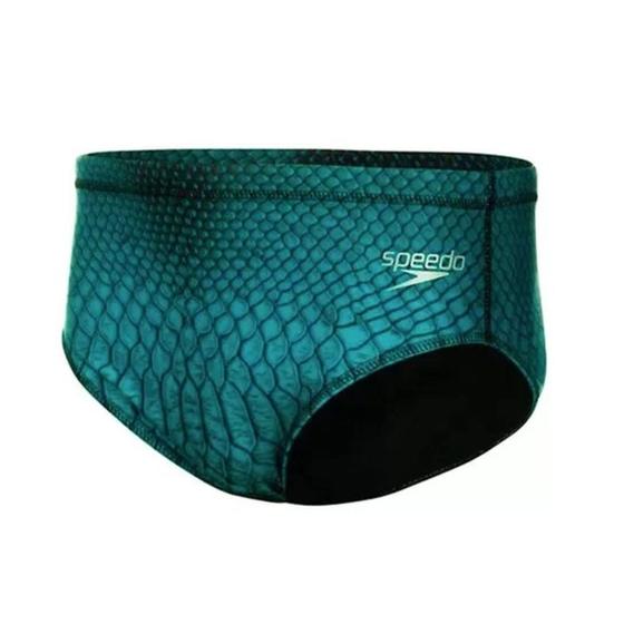 Imagem de Sunga Speedo Tradicional Reptile - Verde