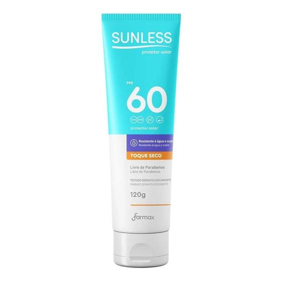 Imagem de Sunless protetor solar toque seco fps60 com 120g