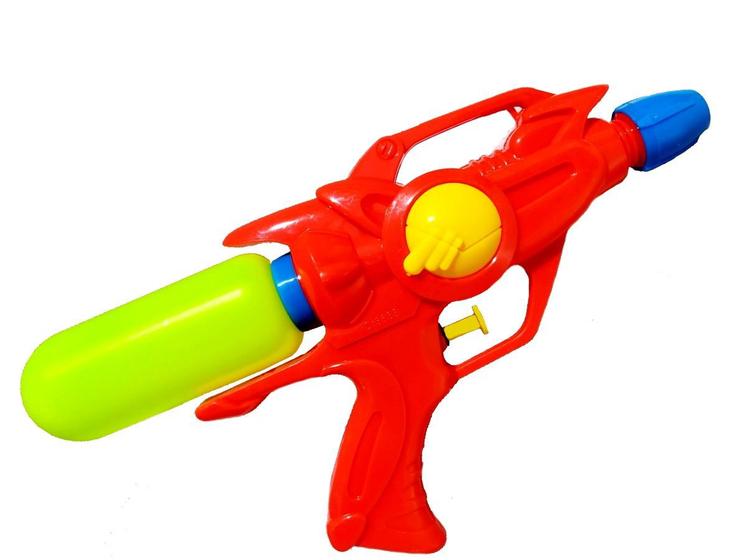 Imagem de Super Arminha de Água Flix Water Gun Media - 25cm 200ml - Vermelha