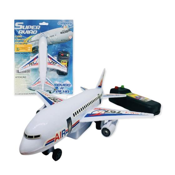Super Avião 767 SKY Brinquedo c/ Controle Remoto Menor preço em Super Avião 767 SKY Brinquedo c/ Controle Remoto