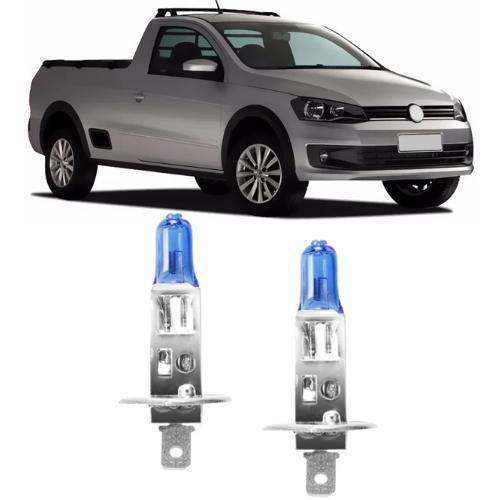Imagem de Super branca farol baixo volkswagen saveiro g6 2013 14 2015