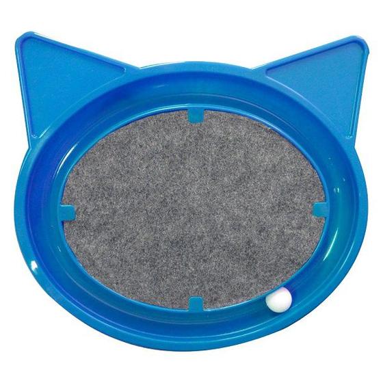 Imagem de Super Cat Relax Furacao Pet Pop Azul Arranhador Brinquedo
