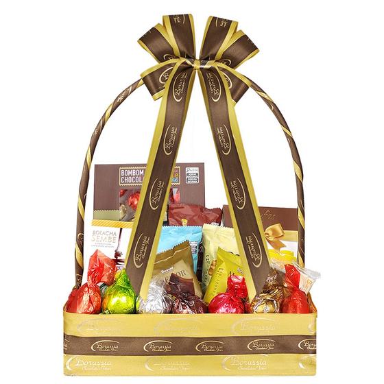 Imagem de Super Cesta com Chocolates Variados Borússia Chocolates