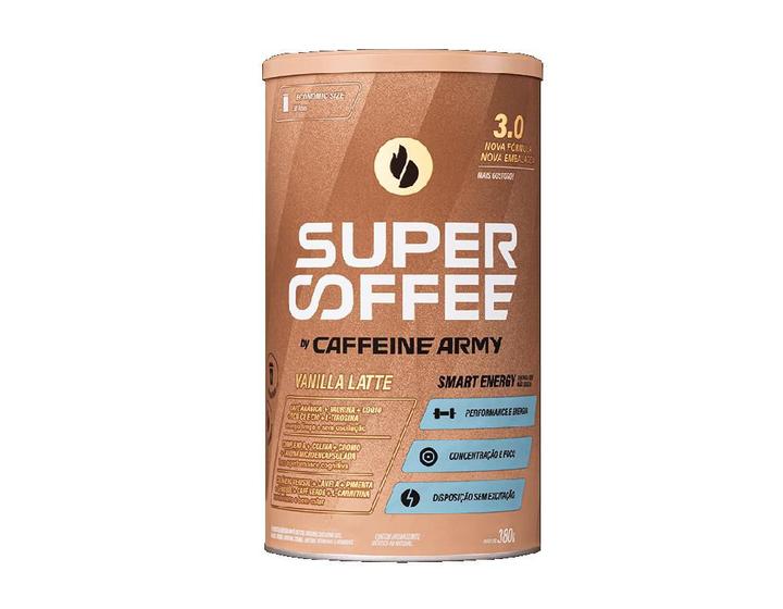 Imagem de Super Coffee 3.0 380g Vanilla Latte - Caffeine Army