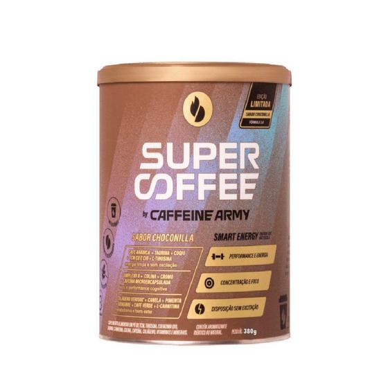 Super coffee 3.0 choconilla 380g - economic size - cafeine army - Caffeine Army é boa?