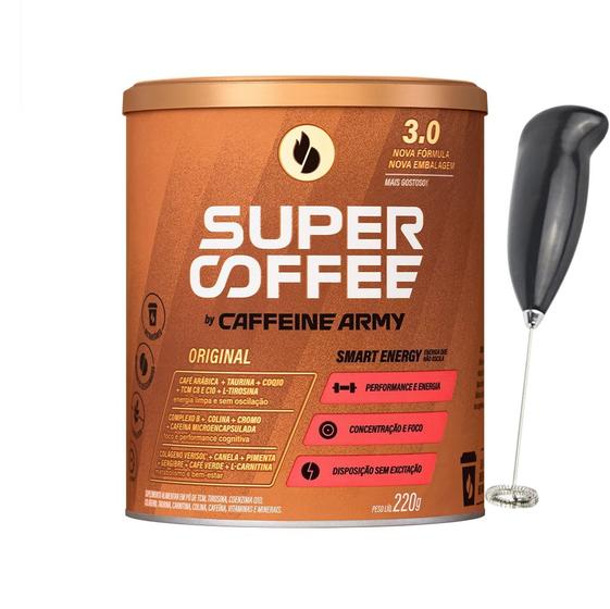 Imagem de Super Coffee 3.0 Tradicional 220g - Caffeine Army + MIXER