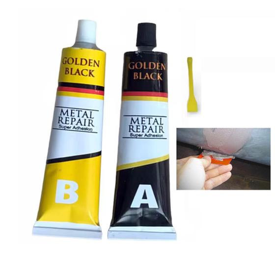 Super Cola Epoxi Reparo Metal Aço Aluminio Vazamento Rachadura Resistente Secagem Rapida Menor preço em Super Cola Epoxi Reparo Metal Aço Aluminio Vazamento Rachadura Resistente Secagem Rapida