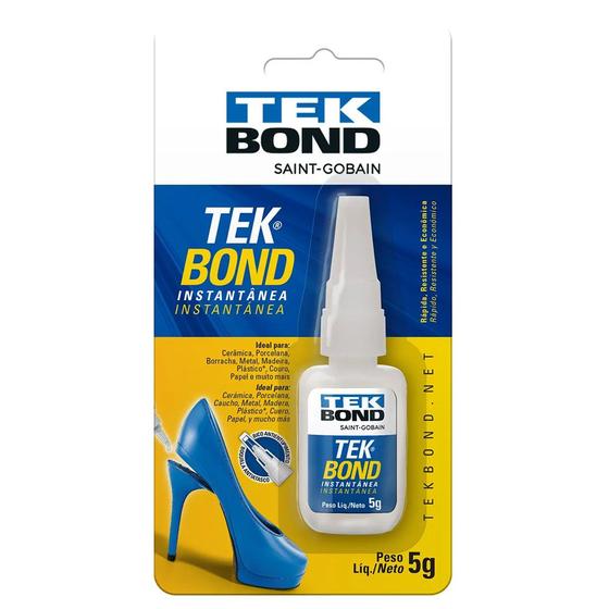Imagem de Super Cola Instantânea 5G Tekbond