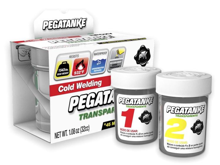 Imagem de Super Cola Pegatanke Solda A Frio 35,8G - Transparente