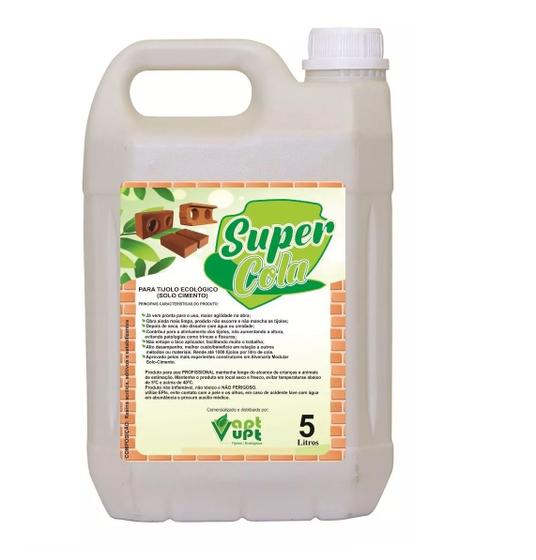 Imagem de Super Cola Tijolo Ecológico - 5 Litros - Original Vapt Vupt