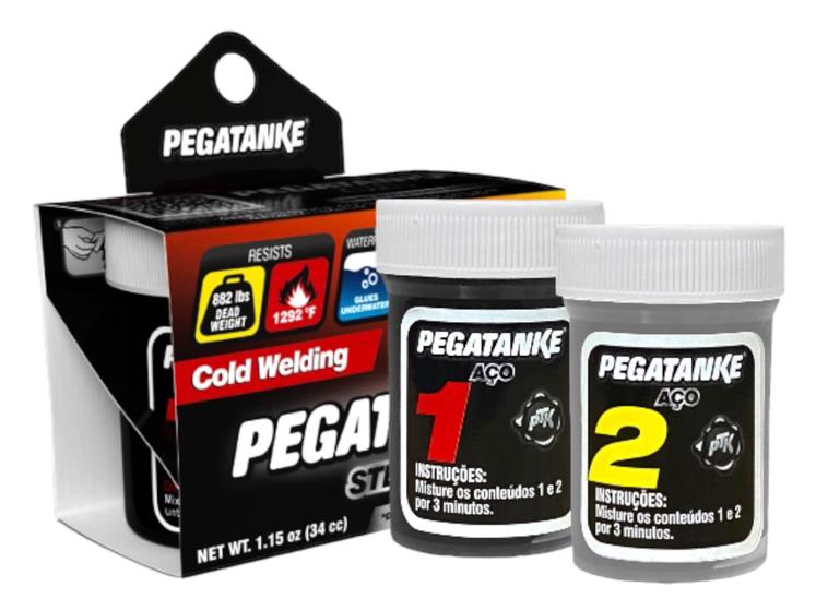 Imagem de Super Cola Tudo Epoxi Pegatanke Aço 46g