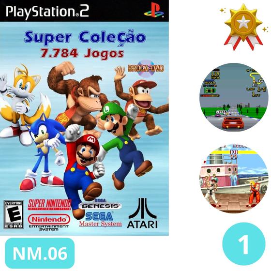 Imagem de Super Coleção 7.784 Jogos PS2 Mídia De Altissíma Qualidade Oferta Imperdível UP!!!