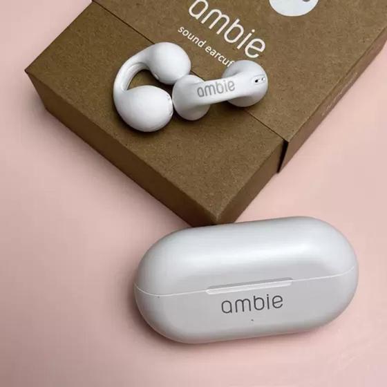 Imagem de Super Combo 2 Fone De Ouvido Ambie Bluetooth Sem Fio por condução óssea Esportivo Original