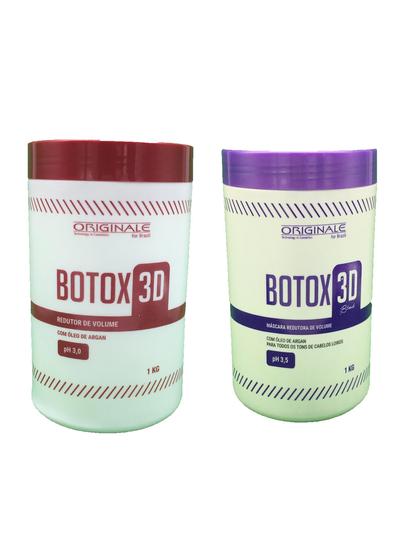 Imagem de Super Combo Botox Capilar Redutor De Volume 3D - 2X1Kg