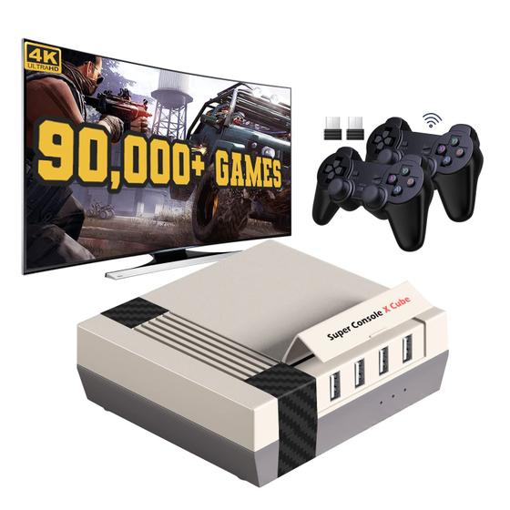 Imagem de Super Console X Cube 64GB - Console de Videogame com +90.000 Jogos