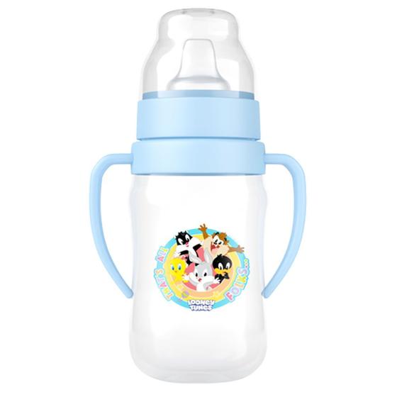 Imagem de Super Copo Treinamento Azul 400ml C/ Alça e Bico Flexível Looney Tunes