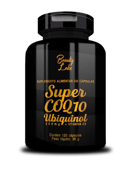 Imagem de Super Coq10 Ubiquinol - Coenzima Q10 - 200mg - (60 Capsulas) - Beauty Labs