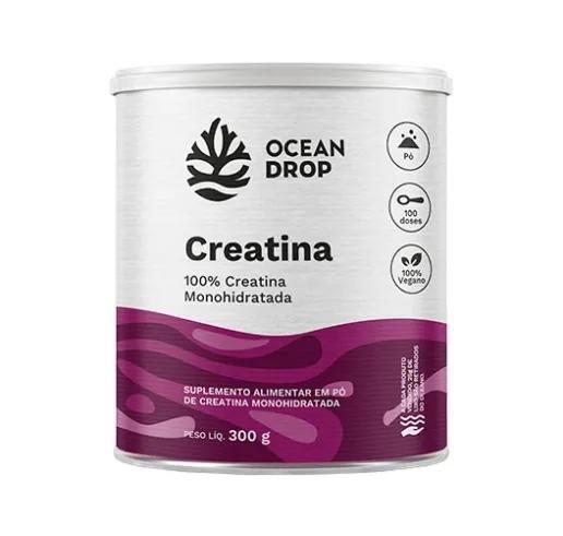 Imagem de Super Creatina Ocean Drop 300g Produto tem 100 Doses