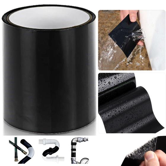 Super Fita Adesiva Repara Cano Piscinas Vazamentos Cola Tudo Veda Cano Ferramenta Vedação Menor preço em Super Fita Adesiva Repara Cano Piscinas Vazamentos Cola Tudo Veda Cano Ferramenta Vedação