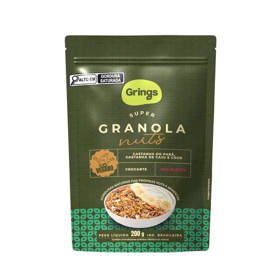 Imagem de Super granola nuts sem glúten 200g grings