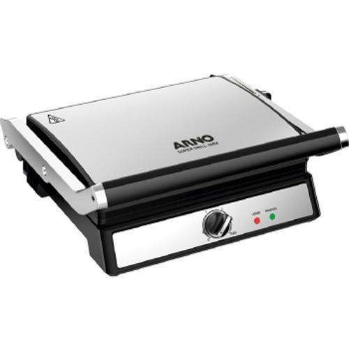 Menor preço em Super Grill Arno Inox Ggra  Abertura 180   - Ggra