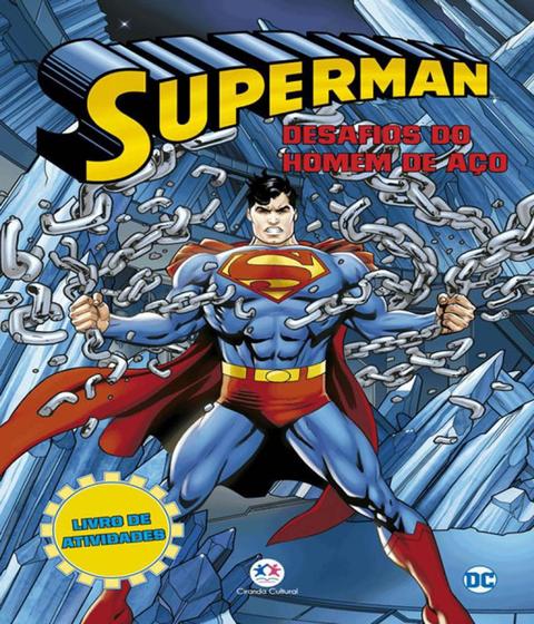 Imagem de Super-homem - Desafios Do Homem De Aco - Livro De Atividades - Ciranda cultural (2426)