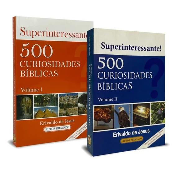 Imagem de Super Interessante  500 Curiosidades Bíblicas Volumes 1 e 2