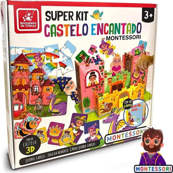 Imagem de Super Kit Castelo Encantado Montessori