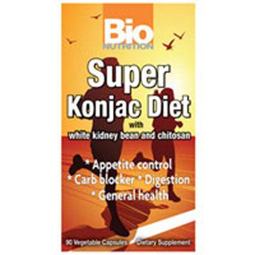 Imagem de Super Konjac Diet 90 cápsulas vegetais da Bio Nutrition Inc (pacote com 4)