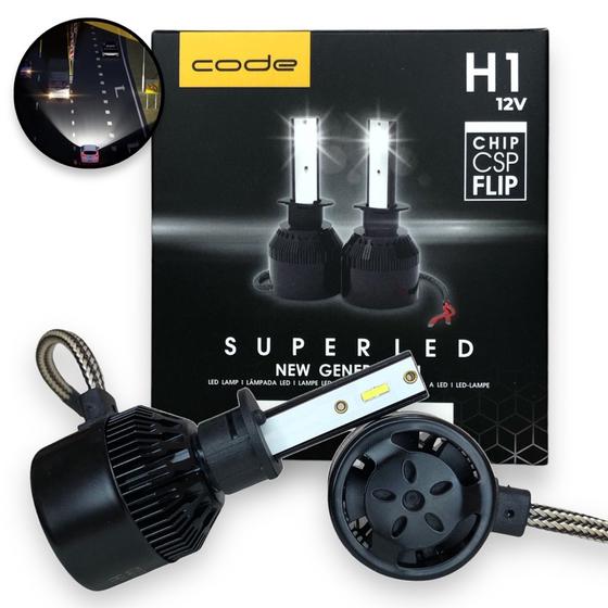 Imagem de Super Led 6000K com 7800 Lúmens Code H1 By Tech One