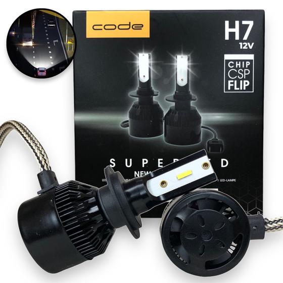 Imagem de Super Led 8000K com 7800 Lúmens Code H7 By Tech One