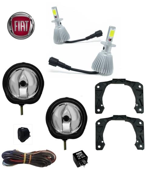 Imagem de Super Led Farol de Neblina Stilo Attractive 2007 Lâmp H1 Kit