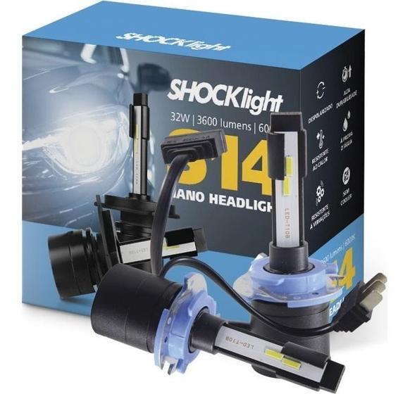 Imagem de Super Led H15 Novo Modelo Mini Encaixe H15 Nano S14 6000k