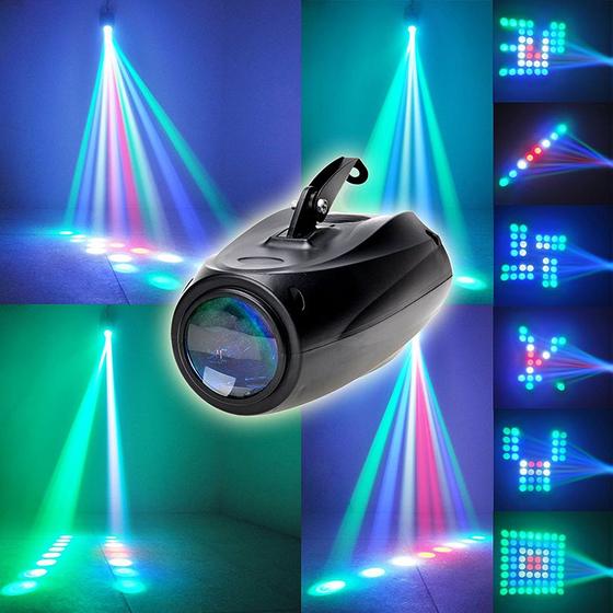 Imagem de Super led projetor para festas Lâmpada De Palco Led Rgbw 64pcs Led rítmico 