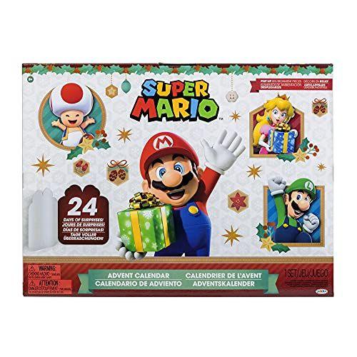 Imagem de Super Mario Advent Calendar Edição limitada de Natal! - Nunca antes Visto Santa Mario, Snowman Mario & Luigi Exclusivo da Amazon