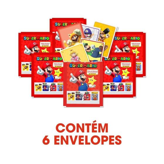 Imagem de SUPER MARIO - Kit Com 6 Envelopes