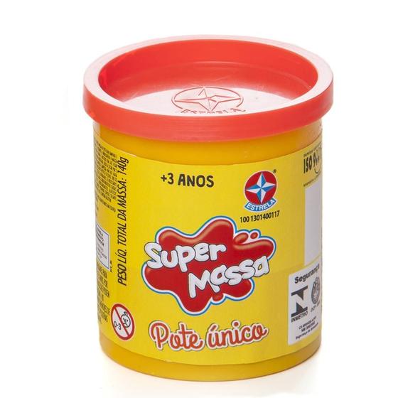 Imagem de Super Massa Pote Único Cores Diversas - Estrela