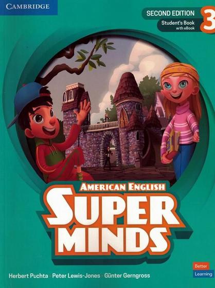 Imagem de Super minds 3 sb with ebook - american english - 2nd ed - CAMBRIDGE UNIVERSITY