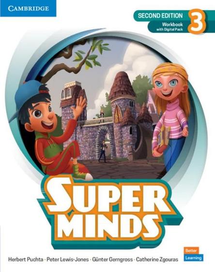 Imagem de Super minds 3 wb with digital pack - british english - 2nd ed - CAMBRIDGE UNIVERSITY