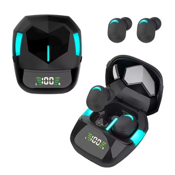 Imagem de Super Mini Fone sem Fio G7S  Bluetooth TWS com Microfone e Qualidade Sonora Incrível com Case de Carremento