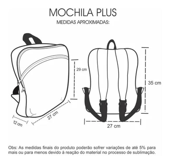 Imagem de Super Mochila Plus Escolar Em Neoprene - Unicórnio Colors