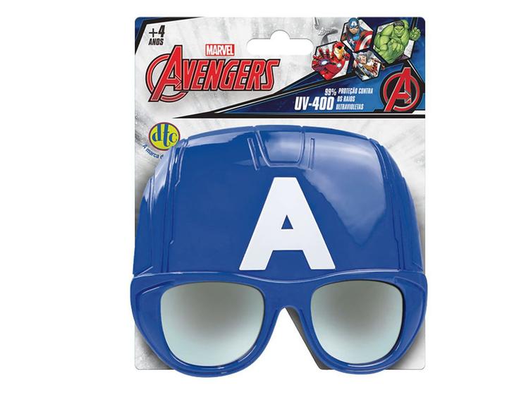 Imagem de Super Óculos Marvel Proteção Uv Capitão América Dtc Azul