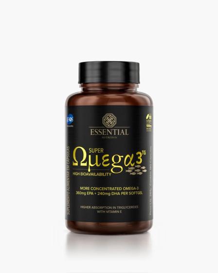 Super Ômega-3 TG 1000mg 180 Cápsulas Essential Nutrition é boa?