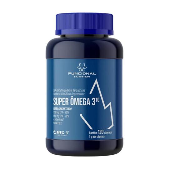 Imagem de Super Omega 3 TG C/120caps Funcional Nutrition