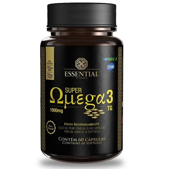 Super Ômega 3 TG - Essential Nutrition Menor preço em Super Ômega 3 TG - Essential Nutrition