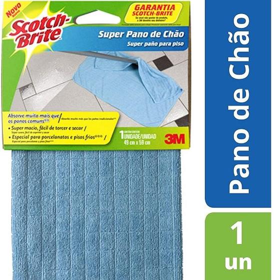 Imagem de Super Pano de Chão SCOTCH-BRITE Azul 3M