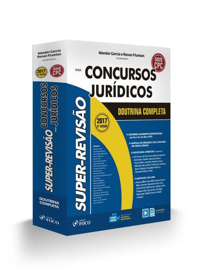 Imagem de Super Revisão para Concursos Jurídicos 5ª edição 2017 - Foco