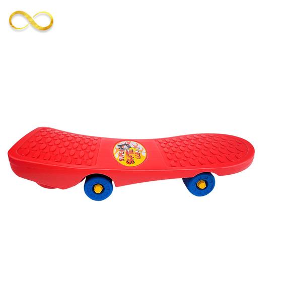 Imagem de Super Skate Infantil Para Crianças De Plástico Suporta até 20Kg